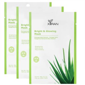Each sheet mask is infused with Aloe Vera